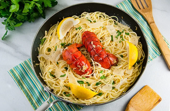 Brown Butter Lobster Pasta - Seasoned Sprinkles