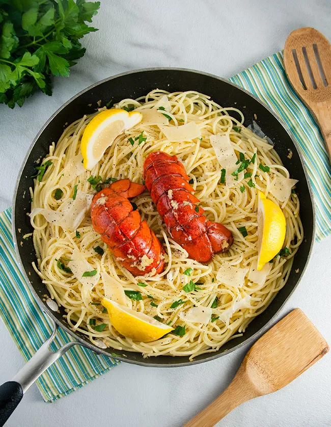 Brown Butter Lobster Pasta - Seasoned Sprinkles