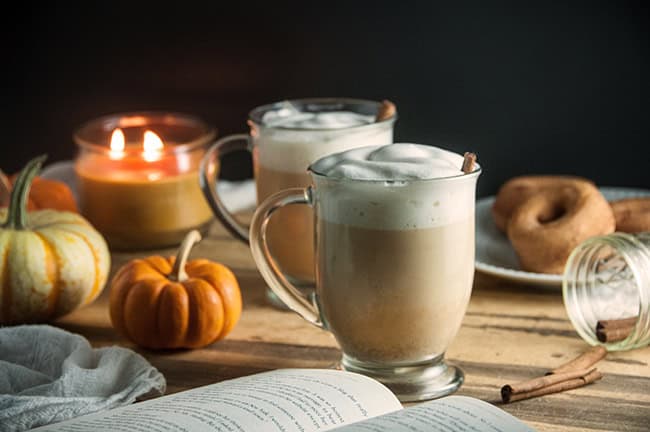 Homemade Pumpkin Spice Chai Latte