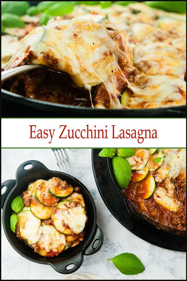 Easy Zucchini Lasagna - Seasoned Sprinkles