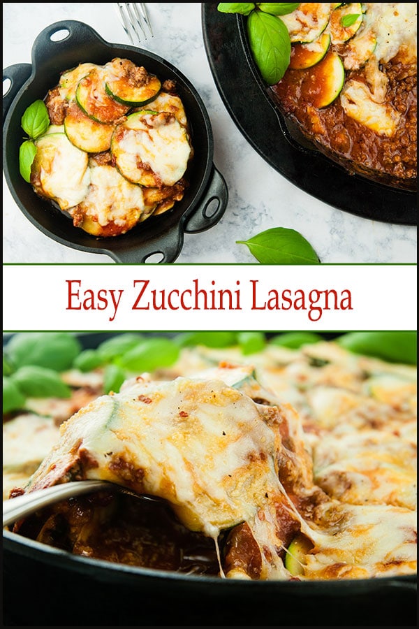 Easy Zucchini Lasagna - Seasoned Sprinkles