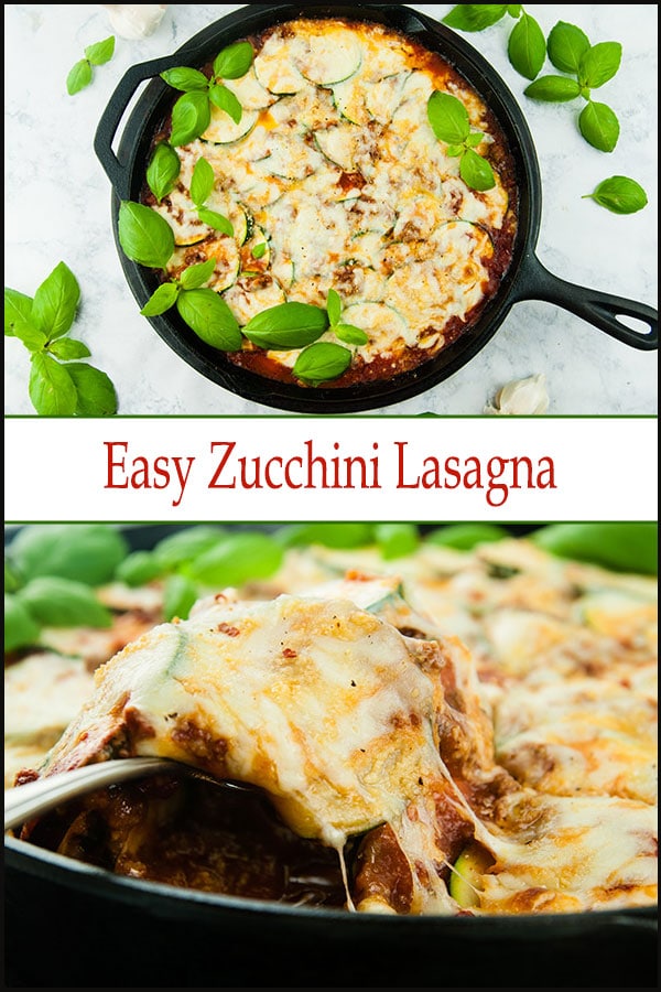 Easy Zucchini Lasagna Seasoned Sprinkles