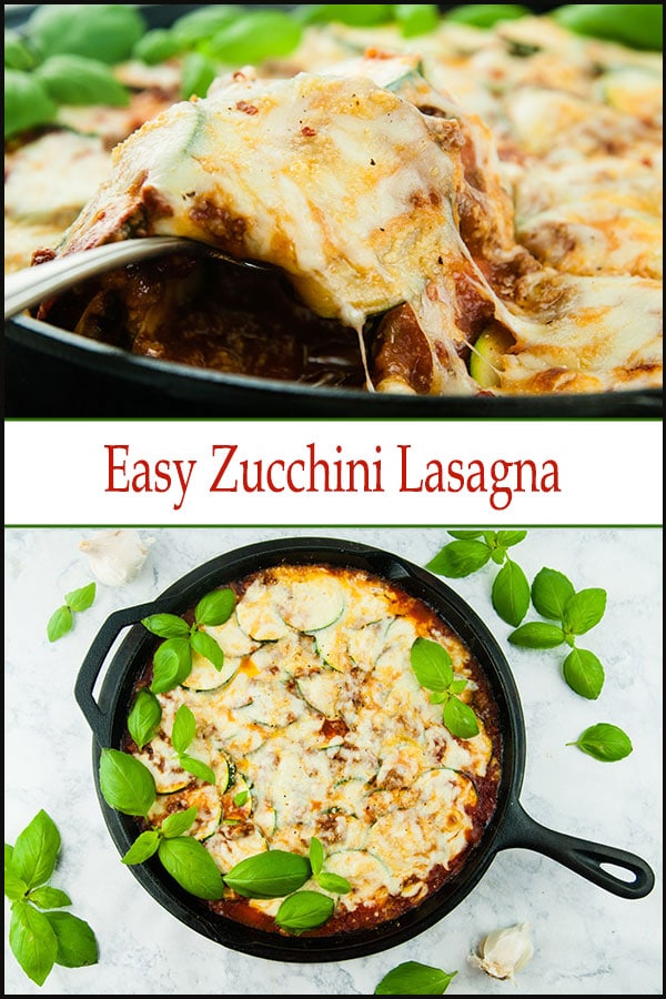 Easy Zucchini Lasagna - Seasoned Sprinkles