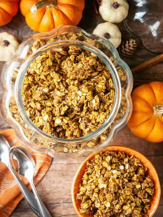 Easy Pumpkin Granola