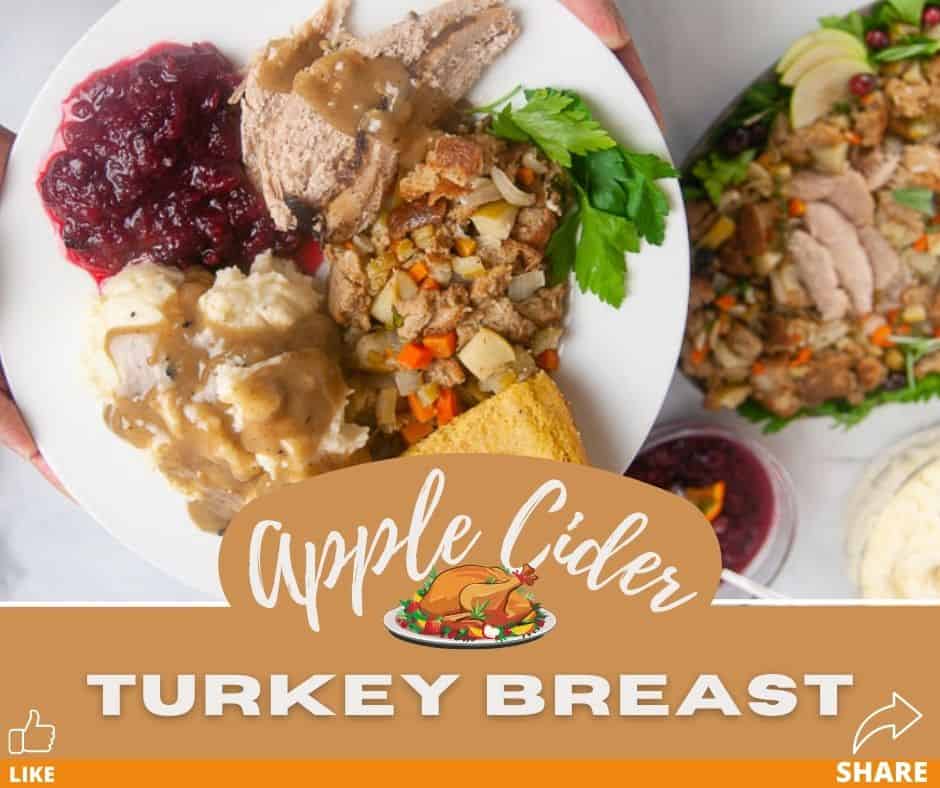 Best Ever Apple Cider Turkey Breast for the Holidays - Seasoned Sprinkles