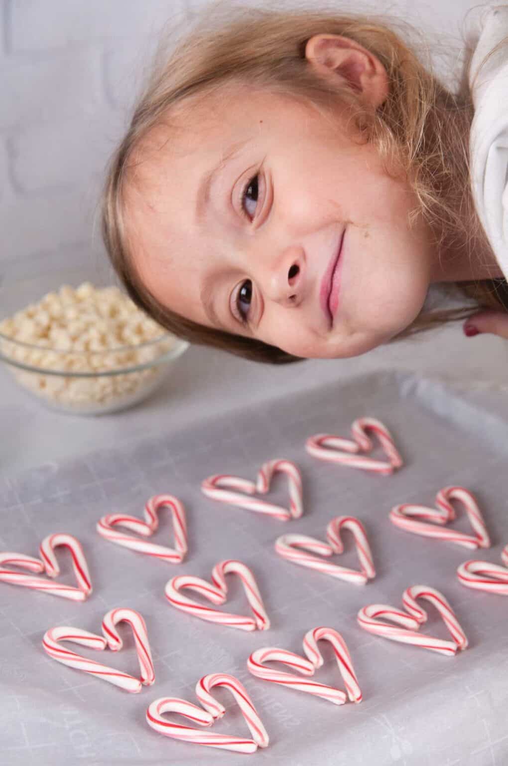 Easy Candy Cane Hearts - Seasoned Sprinkles