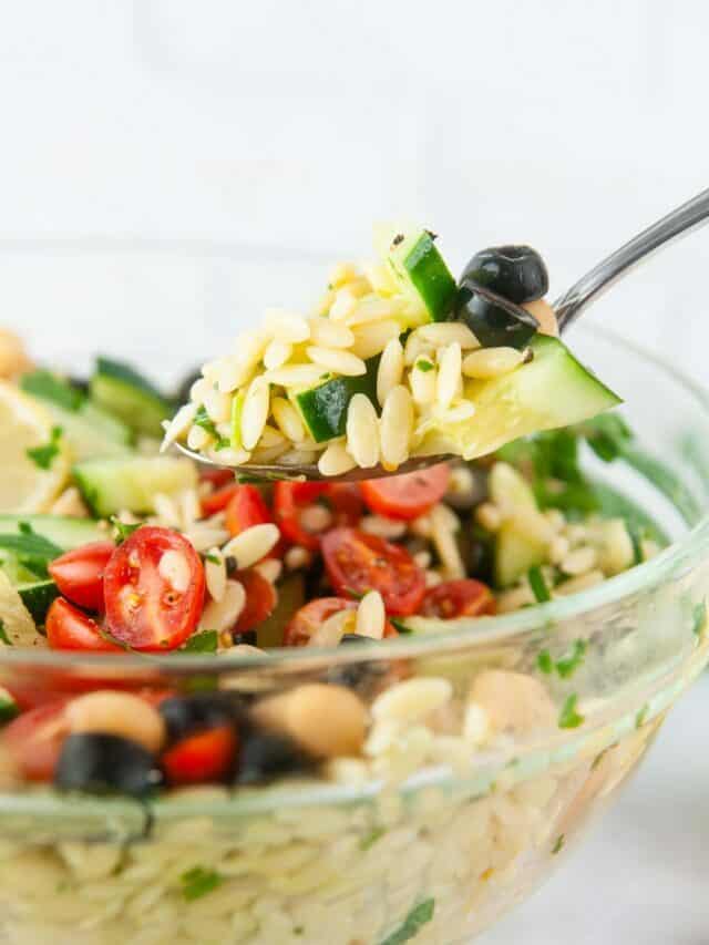 Greek Orzo Salad