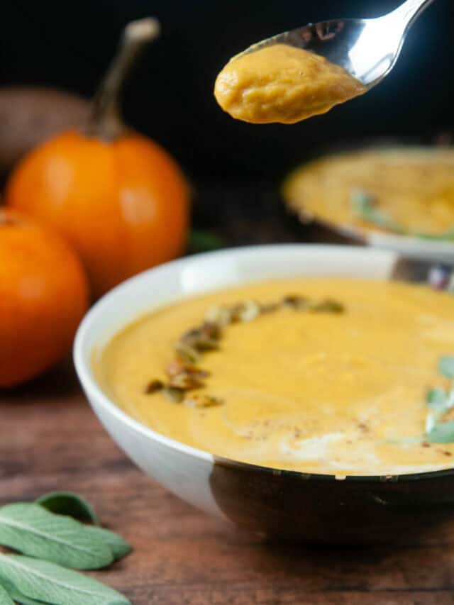 Easy Sweet Potato Pumpkin Soup