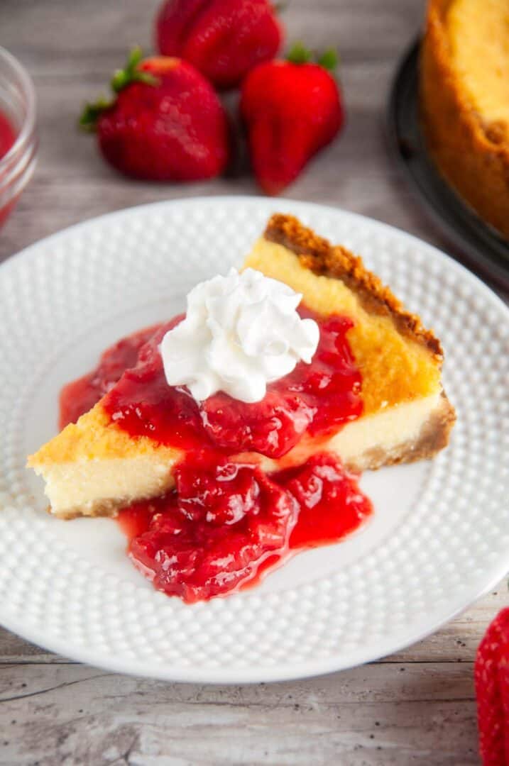 How to Make Strawberry Topping for Cheesecake - Seasoned Sprinkles