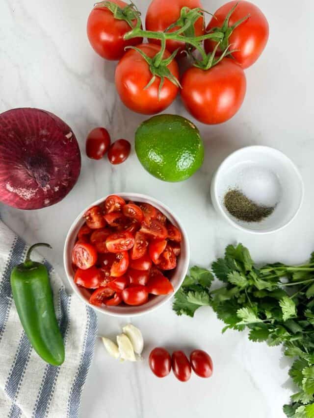 Zesty Fresh Tomato Salsa Recipe - Seasoned Sprinkles