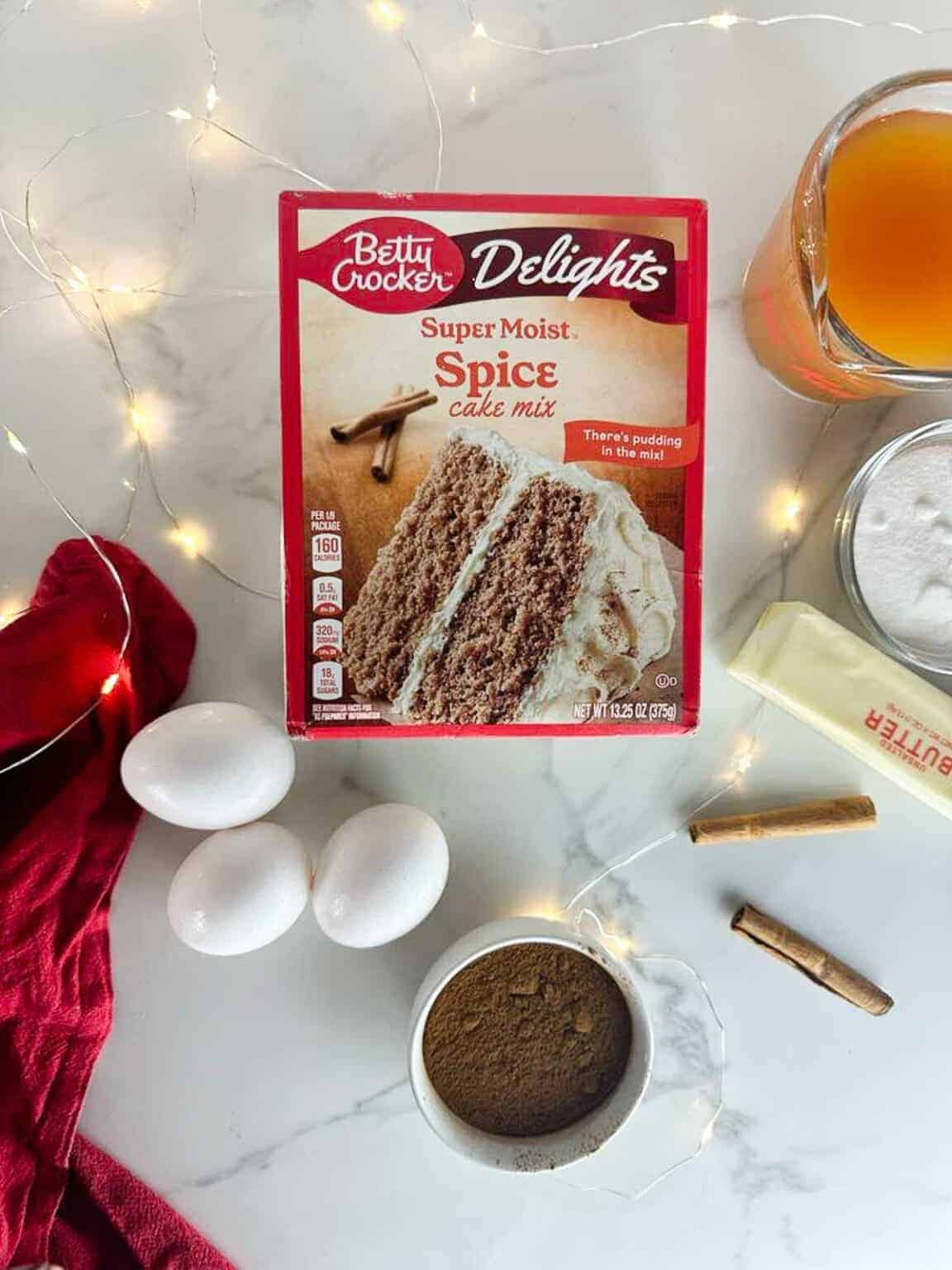 Apple Cider Bundt Cake Seasoned Sprinkles