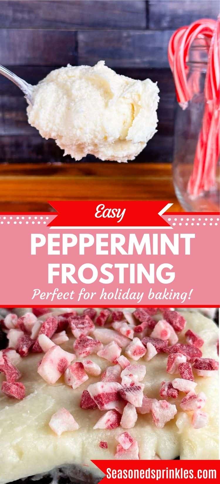 Peppermint Frosting - Seasoned Sprinkles