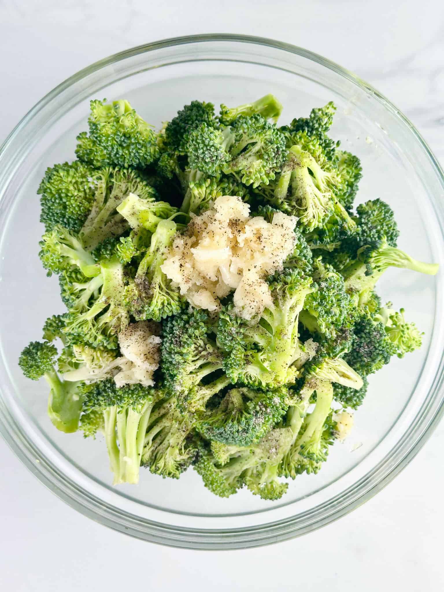 Garlic Roasted Broccoli - Seasoned Sprinkles