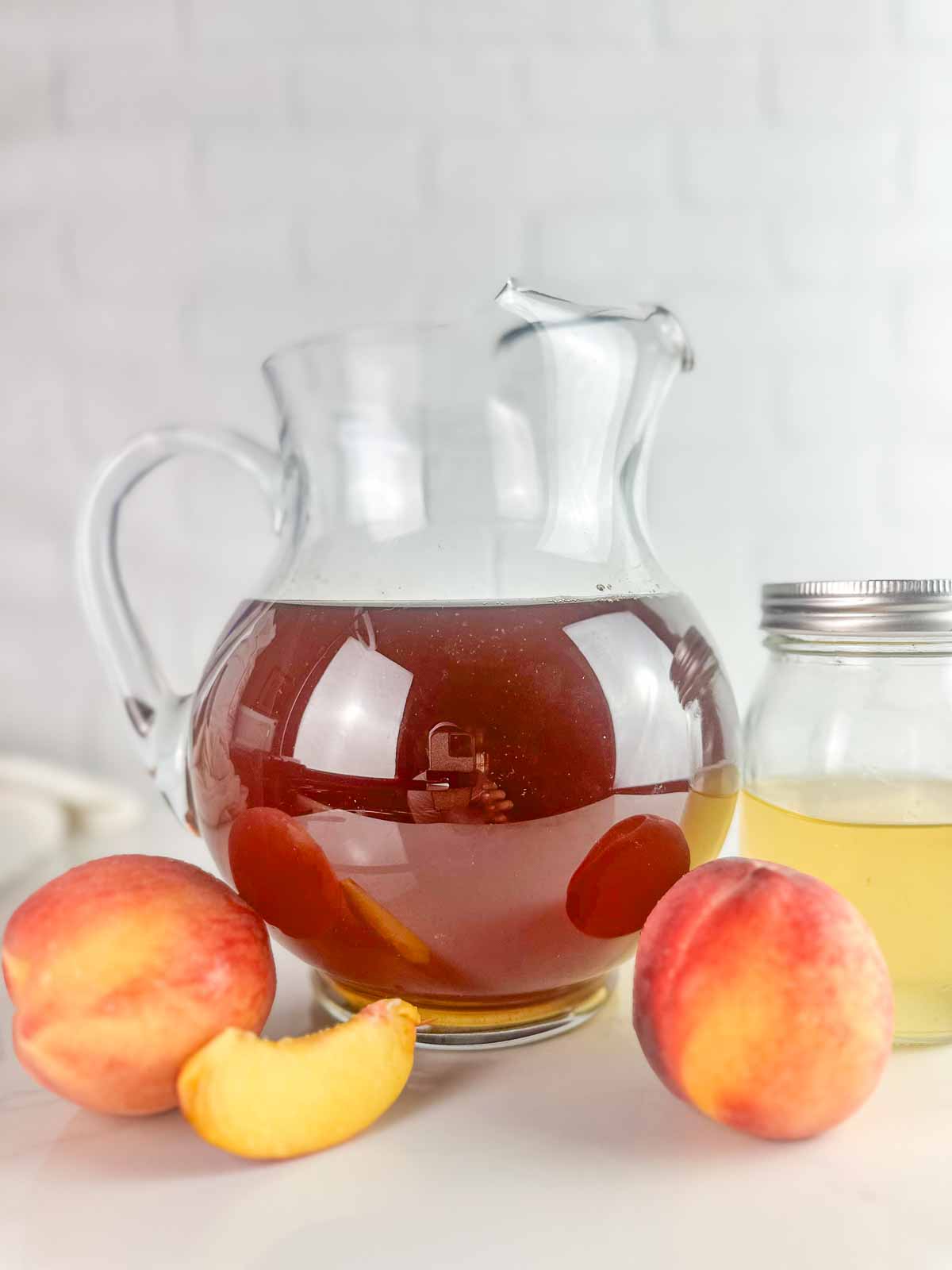 Normal Peach Tea Homemade Peach Tea - Seasoned Sprinkles