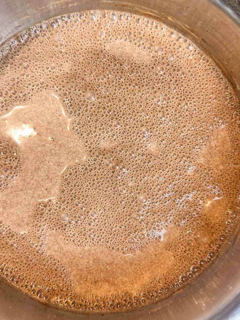 Bubbly pumpkin spice creamer.