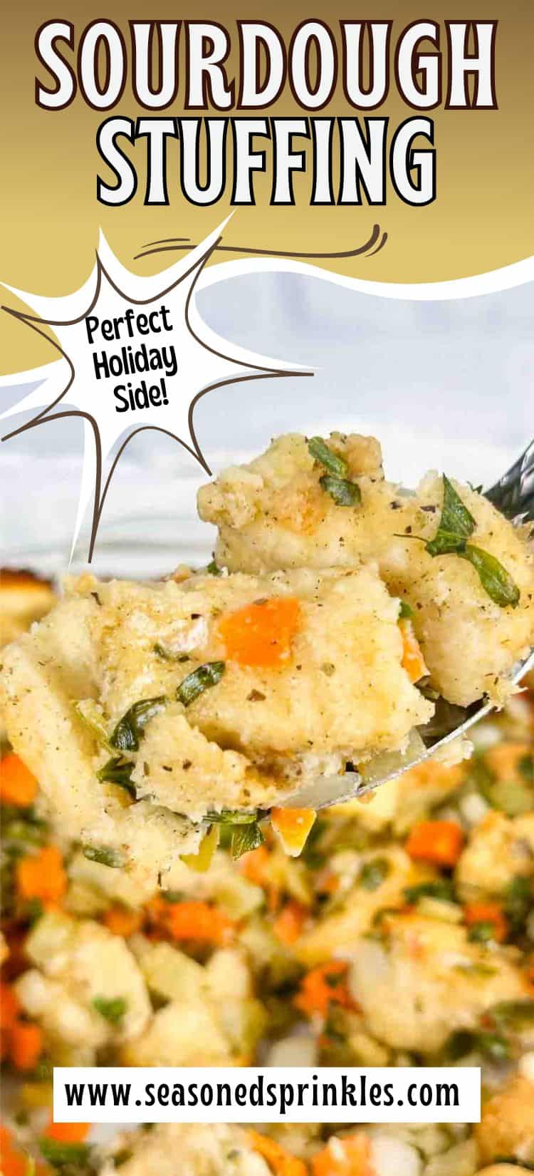 Sourdough Stuffing - Seasoned Sprinkles